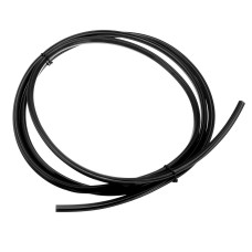 Фторопластовая трубка электроизоляционная черная Ф-4Д 6х1 мм ГОСТ 22056-76